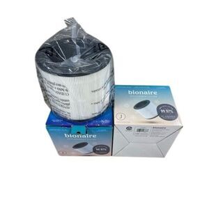 2 Bionaire Replacement Fiter True HEPA 13 Type J BAPF361-GB nib sealed